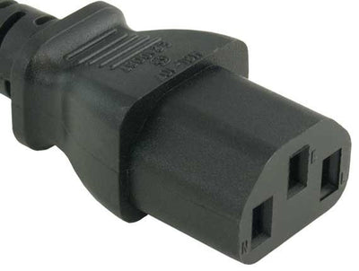 6 foot Computer Power Cord Extension (IEC320C13 to IEC320C14) 10 AMP