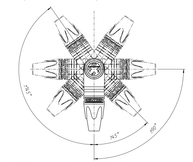 Neutrik NC3MRX 3-Pin Male Right Angle