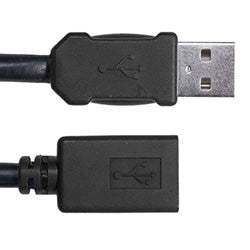 Active USB Cable, Type A Male to Female, Plenum 75ft