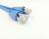 1ft Blue CAT6 600Mhz Shielded Patch Cord